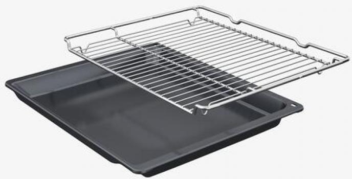Siemens PQ522VAAB Einbau Herdset mit Induktionskochfeld (EM645CQB6E + HE278GBB4), 60 cm breit, 71 L, cookControl30, 3D Heißluft, Schnellaufheizung, Timerfunktion, Kindersicherung, Rahmen aufliegend, schwarz