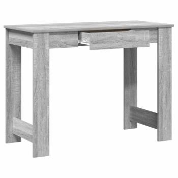 Schreibtisch Grau Sonoma 100x45x75 cm Holzwerkstoff