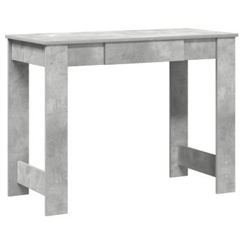 Schreibtisch Betongrau 100x45x75 cm Holzwerkstoff