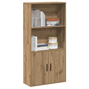 ARDEBO.de - Bücherregal Artisan-Eiche 60x24x120 cm Holzwerkstoff