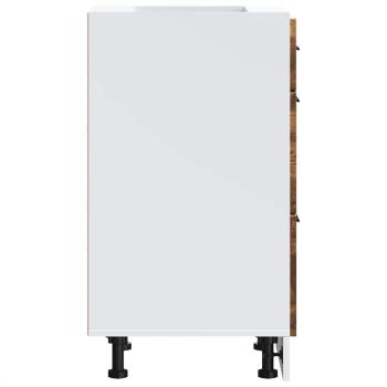 Küchenunterschrank Porto Räuchereiche Holzwerkstoff