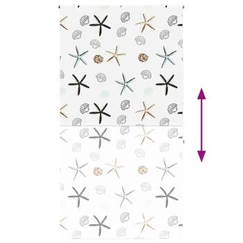 Duschrollo 120x240 cm Stoffbreite 116 cm