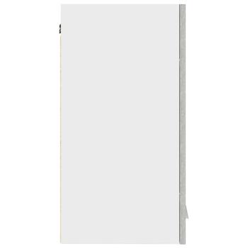 Küchenwandschrank Betongrau 60x31x60 cm Holzwerkstoff