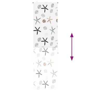 Duschrollo 70x240 cm Stoffbreite 66 cm