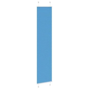 Plissee Blau 50x200 cm Stoffbreite 49,4 cm Polyester