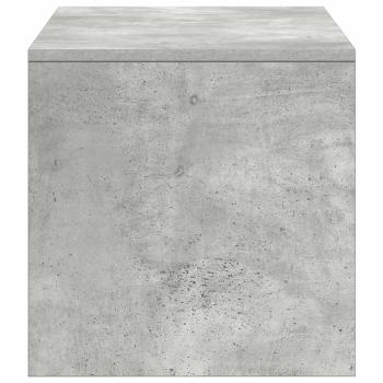 TV-Schrank Betongrau 100x40x40 cm Holzwerkstoff