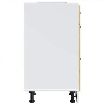 Küchenunterschrank Porto Sonoma-Eiche Holzwerkstoff