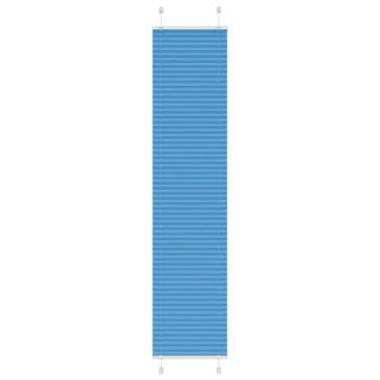 ARDEBO.de - Plissee Blau 40x200 cm Stoffbreite 39,4 cm Polyester