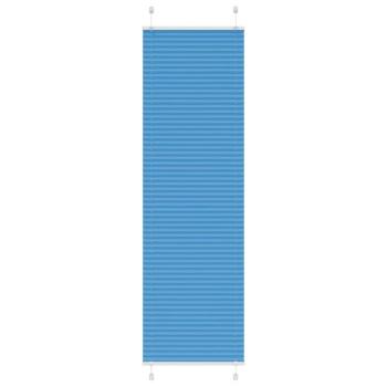 ARDEBO.de - Plissee Blau 55x200 cm Stoffbreite 54,4 cm Polyester