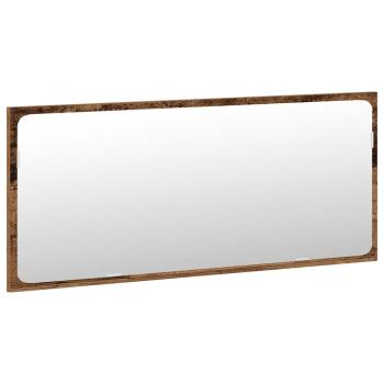 3-tlg. Badmöbel-Set Altholz-Optik Holzwerkstoff