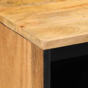 Nachttisch Braun 50x33x62 cm Massivholz Mango