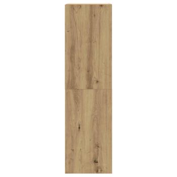 8-tlg. TV-Schrank-Set Wandmontage Artisan-Eiche Holzwerkstoff