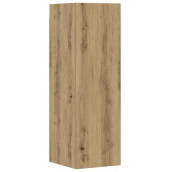 6-tlg. TV-Schrank-Set Wandmontage Artisan-Eiche Holzwerkstoff