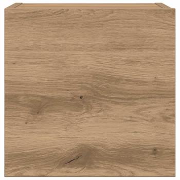 7-tlg. TV-Schrank-Set Wandmontage Artisan-Eiche Holzwerkstoff
