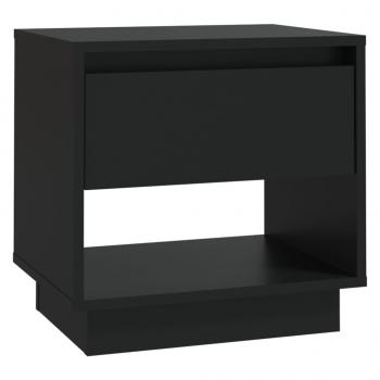Nachttisch Schwarz 45x34x44 cm Holzwerkstoff