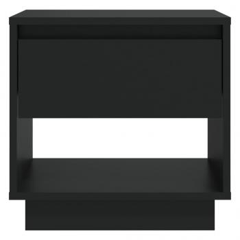 Nachttisch Schwarz 45x34x44 cm Holzwerkstoff