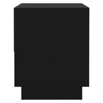 Nachttisch Schwarz 45x34x44 cm Holzwerkstoff