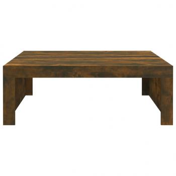 Couchtisch Räuchereiche 100x100x35 cm Holzwerkstoff