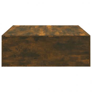 Couchtisch Räuchereiche 100x100x35 cm Holzwerkstoff