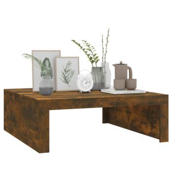 Couchtisch Räuchereiche 100x100x35 cm Holzwerkstoff