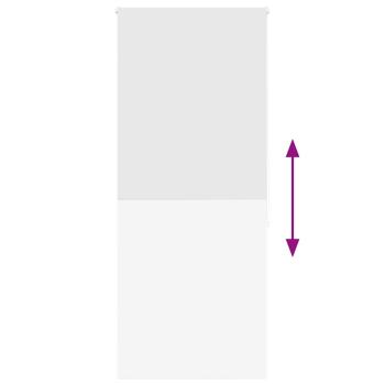 Duschrollo 100x240 cm Stoffbreite 96 cm