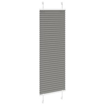 Plissee Anthrazit 45x150 cm Stoffbreite 44,4 cm Polyester