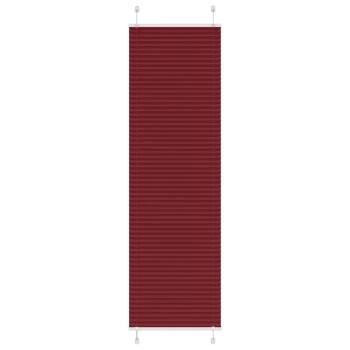 ARDEBO.de - Plissee Bordeauxrot 60x200 cm Stoffbreite 59,4 cm Polyester