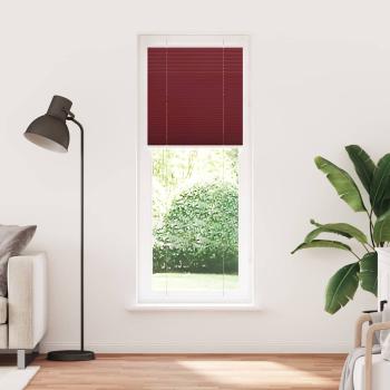 Plissee Bordeauxrot 70x200 cm Stoffbreite 69,4 cm Polyester