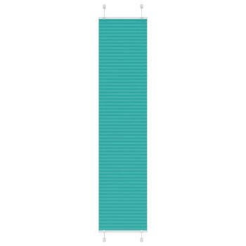 ARDEBO.de - Plissee Petrolgrün 40x200 cm Stoffbreite 39,4 cm Polyester