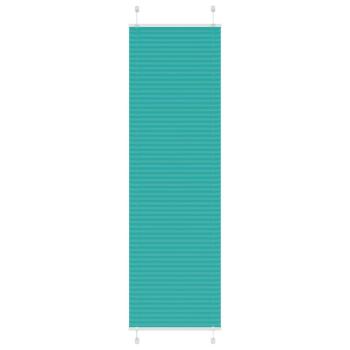 ARDEBO.de - Plissee Petrolgrün 65x200 cm Stoffbreite 64,4 cm Polyester