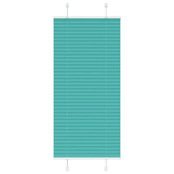 ARDEBO.de - Plissee Petrolgrün 65x150 cm Stoffbreite 64,4 cm Polyester