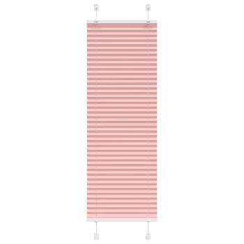 ARDEBO.de - Plissee Rosa 50x100 cm Stoffbreite 49,4 cm Polyester