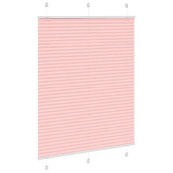 Plissee Rosa 110x100 cm Stoffbreite 109,4 cm Polyester