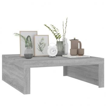 Couchtisch Grau Sonoma 100x100x35 cm Holzwerkstoff