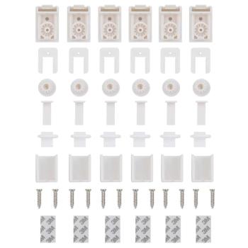 Plissee Anthrazit 110x100 cm Stoffbreite 109,4 cm Polyester