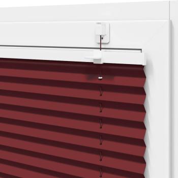 Plissee Bordeauxrot 55x150 cm Stoffbreite 54,4 cm Polyester