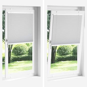 Plissee Creme 75x100 cm Stoffbreite 74,4 cm Polyester