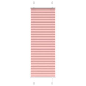 ARDEBO.de - Plissee Rosa 45x100 cm Stoffbreite 44,4 cm Polyester