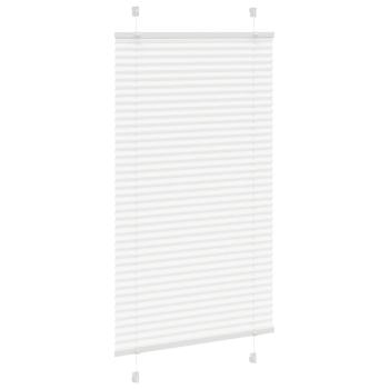 Plissee Weiß 70x100 cm Stoffbreite 69,4 cm Polyester