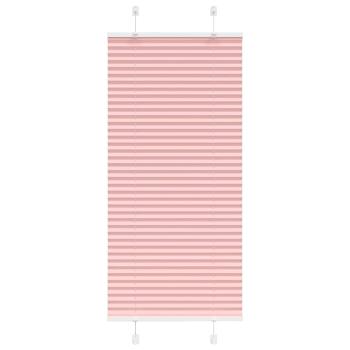 ARDEBO.de - Plissee Rosa 65x150 cm Stoffbreite 64,4 cm Polyester