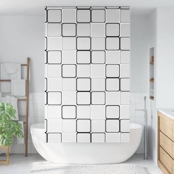 ARDEBO.de - Duschrollo 130x240 cm Stoffbreite 126 cm