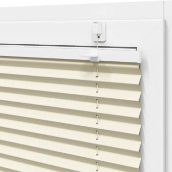 Plissee Creme 60x100 cm Stoffbreite 59,4 cm Polyester