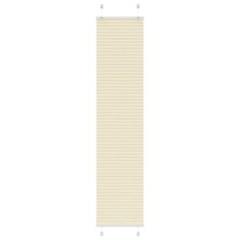 ARDEBO.de - Plissee Creme 50x200 cm Stoffbreite 49,4 cm Polyester