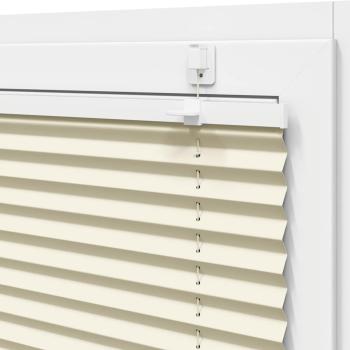 Plissee Creme 75x200 cm Stoffbreite 74,4 cm Polyester