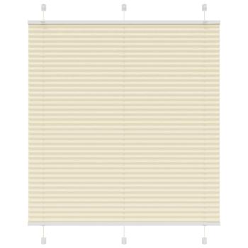 ARDEBO.de - Plissee Creme 115x150 cm Stoffbreite 114,4 cm Polyester