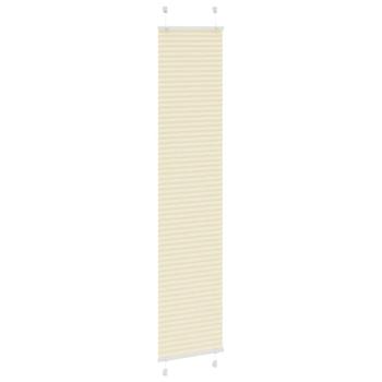 Plissee Creme 40x200 cm Stoffbreite 39,4 cm Polyester