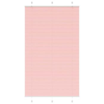 ARDEBO.de - Plissee Rosa 120x200 cm Stoffbreite 119,4 cm Polyester