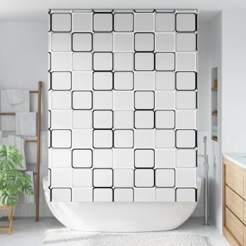 ARDEBO.de - Duschrollo 160x240 cm Stoffbreite 156 cm