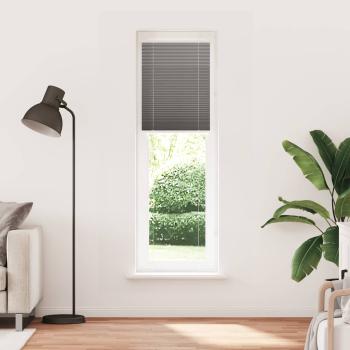 Plissee Anthrazit 60x200 cm Stoffbreite 59,4 cm Polyester