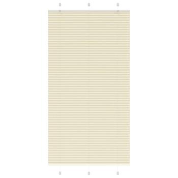 ARDEBO.de - Plissee Creme 105x200 cm Stoffbreite 104,4 cm Polyester